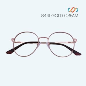 8441 Gold Beige Round Frame - Image 2