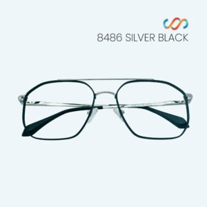 8486 Silver Black Hexagonal Frame - Image 2