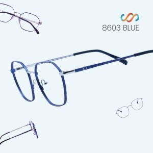 8603 Blue Hexagonal Frame - Image 4
