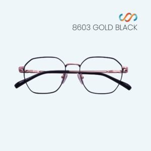 8603 Gold Black Hexagonal Frame - Image 2